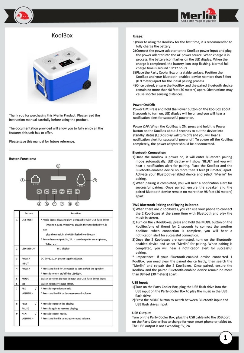 Merlin KoolBox quick start guide