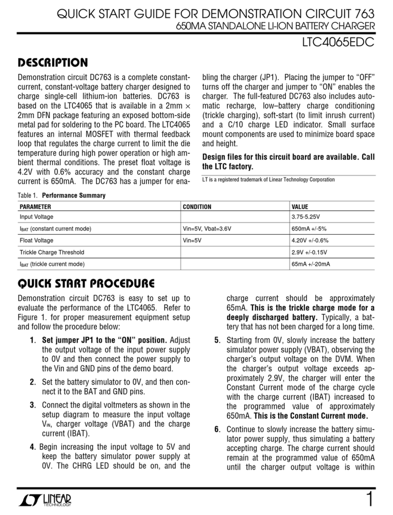 Linear Technology DC763 Series User manual