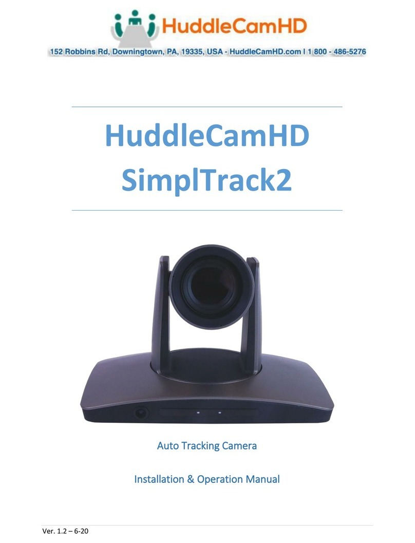 HuddleCamHD SimplTrack2 User manual
