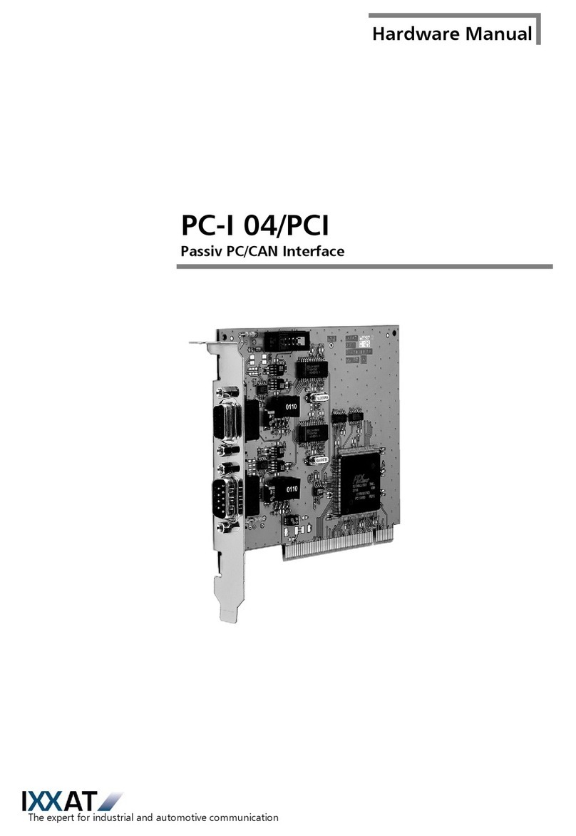 IXXAT PC-I 04/PCI manual