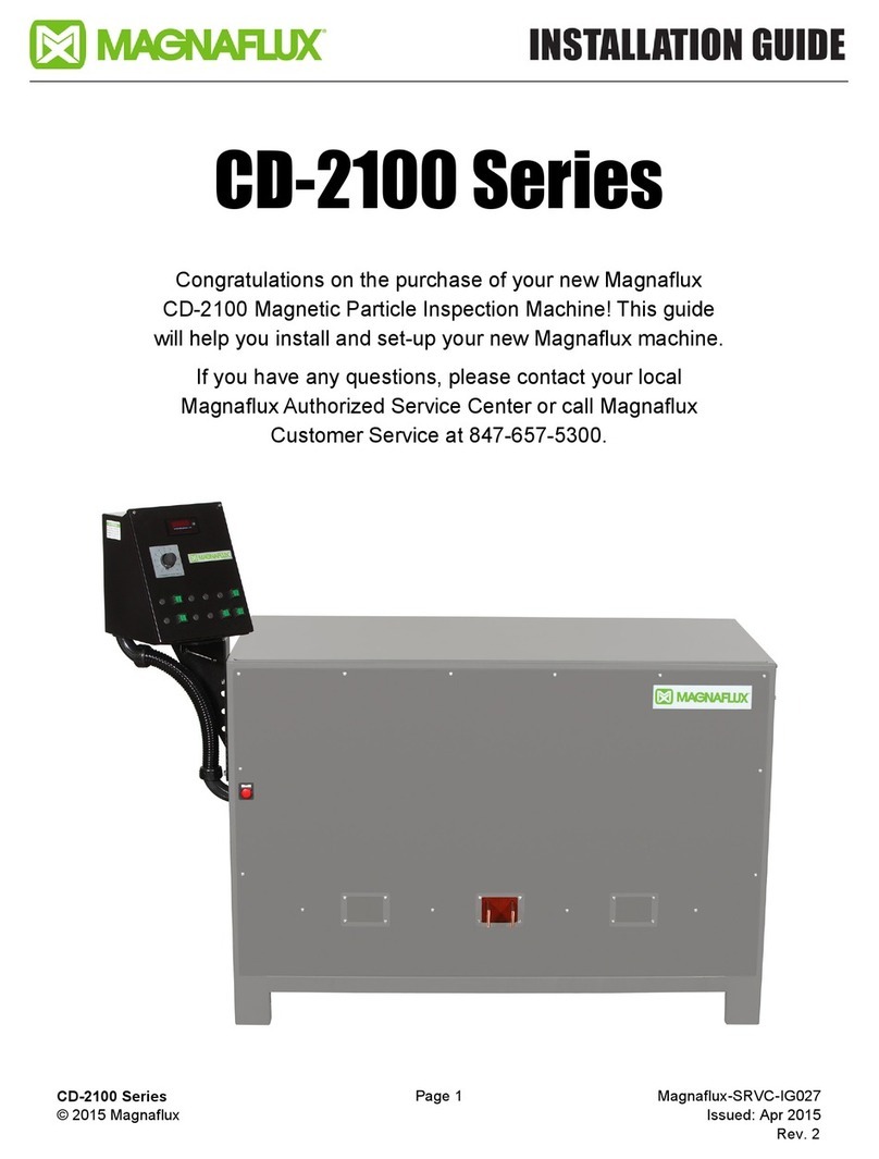 Magnaflux CD-2100 Series User manual