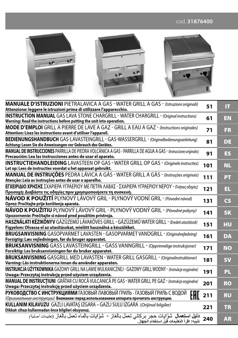 Bertos 600 Series instruction manual