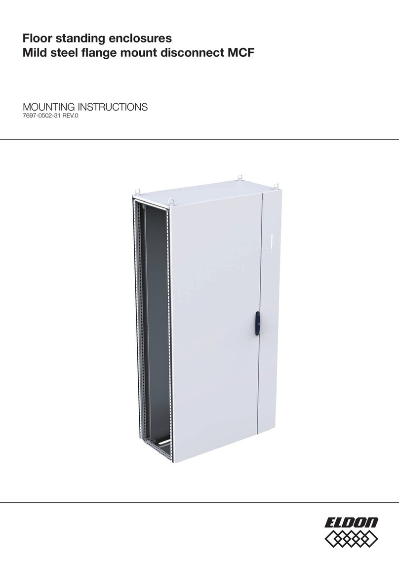 Eldon MCF Mounting instructions