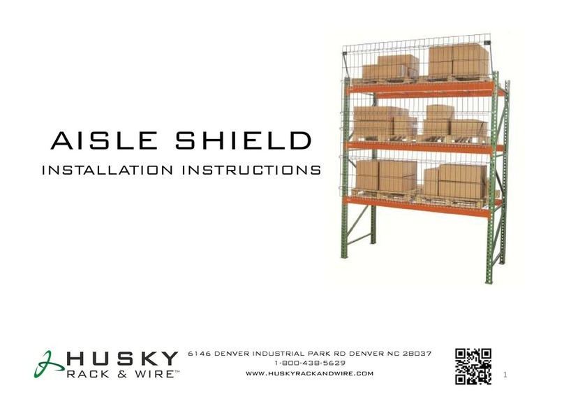 Husky AISLE SHIELD installation instructions Husky AISLE SHIELD installation instructions