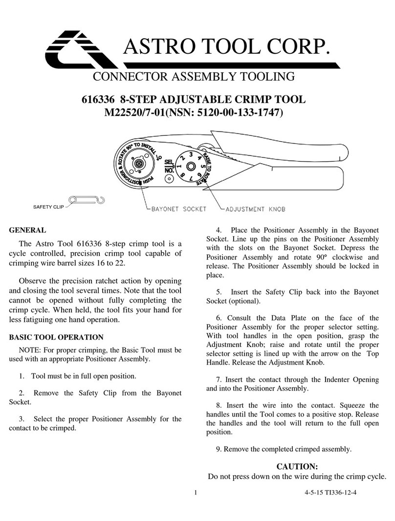 Astro Tool 616336 User manual