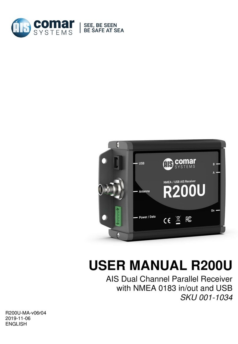 Comar Systems R200U user manual