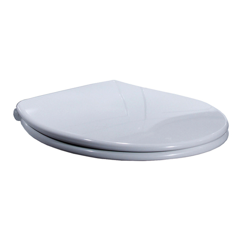 Roper Rhodes Minerva Toilet Seat Fitting Instructions & Product Care