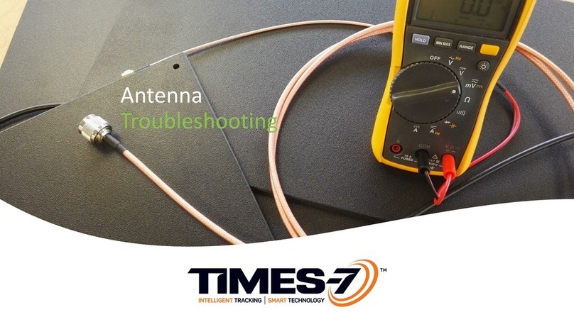 Times-7 Slimline CP Antenna ETSI A6032 Troubleshooting