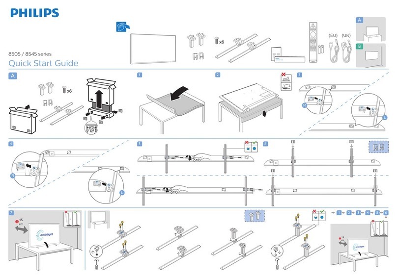 Philips 8505 Series User manual