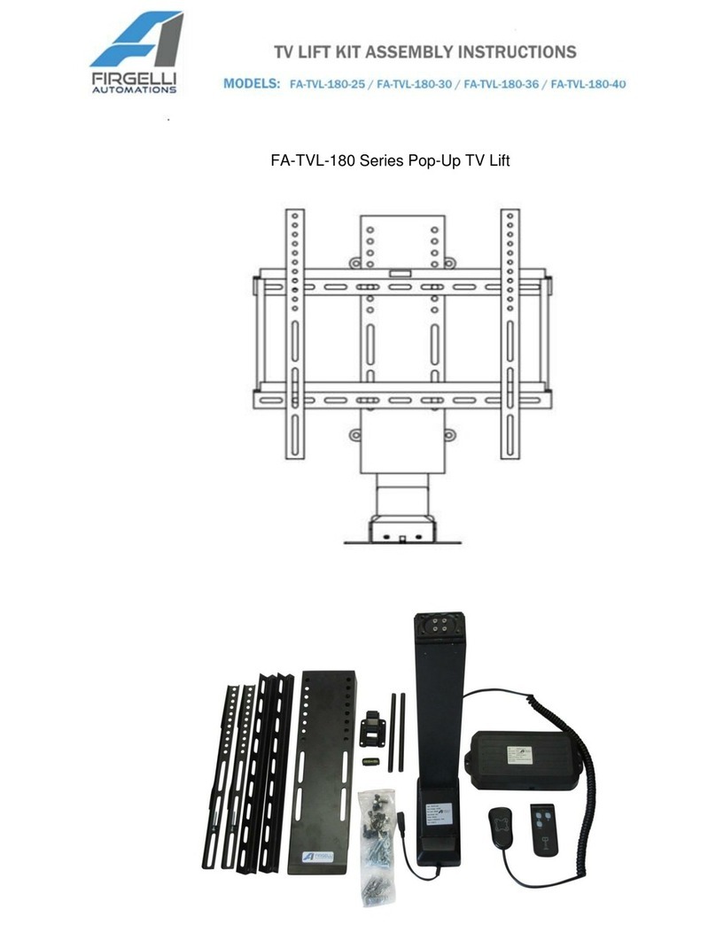 Firgelli FA-TVL-180 Series User manual