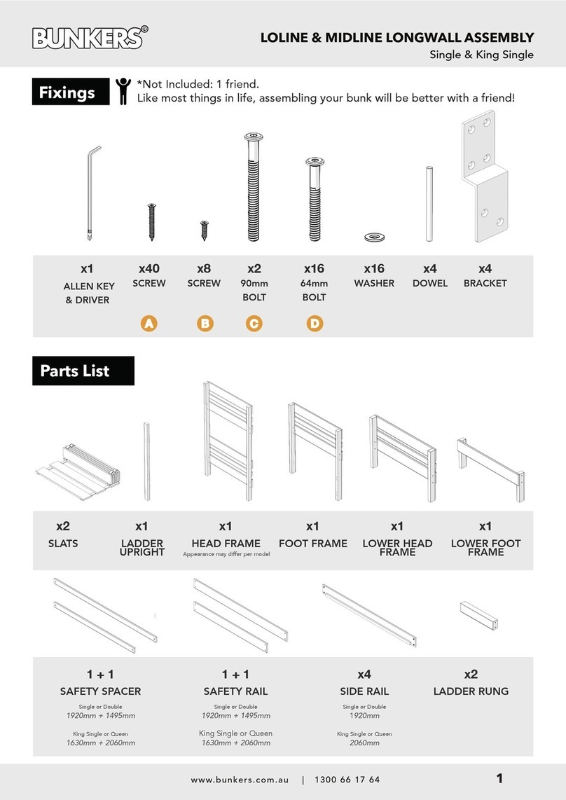 Bunkers LOLINE LONGWALL Series User manual