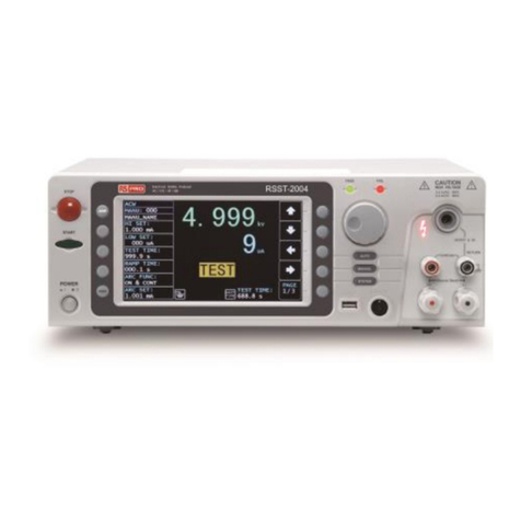 RS PRO RSST-2000 Series User manual