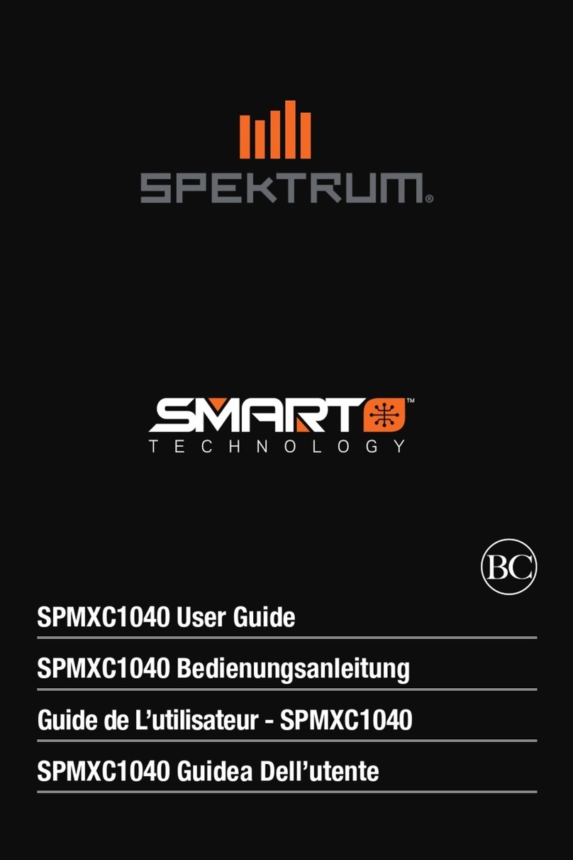 Spektrum SMART Technology SPMXC1040 user guide Spektrum SMART Technology SPMXC1040 user guide