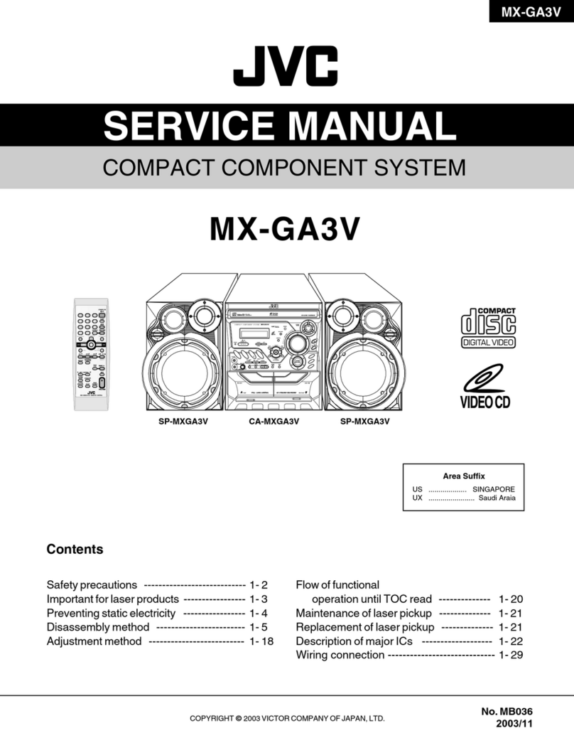 JVC MX-GA3V User manual