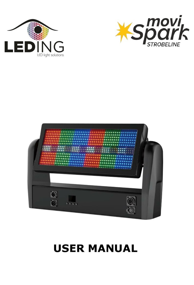 Leding moviSpark StrobeLine user manual