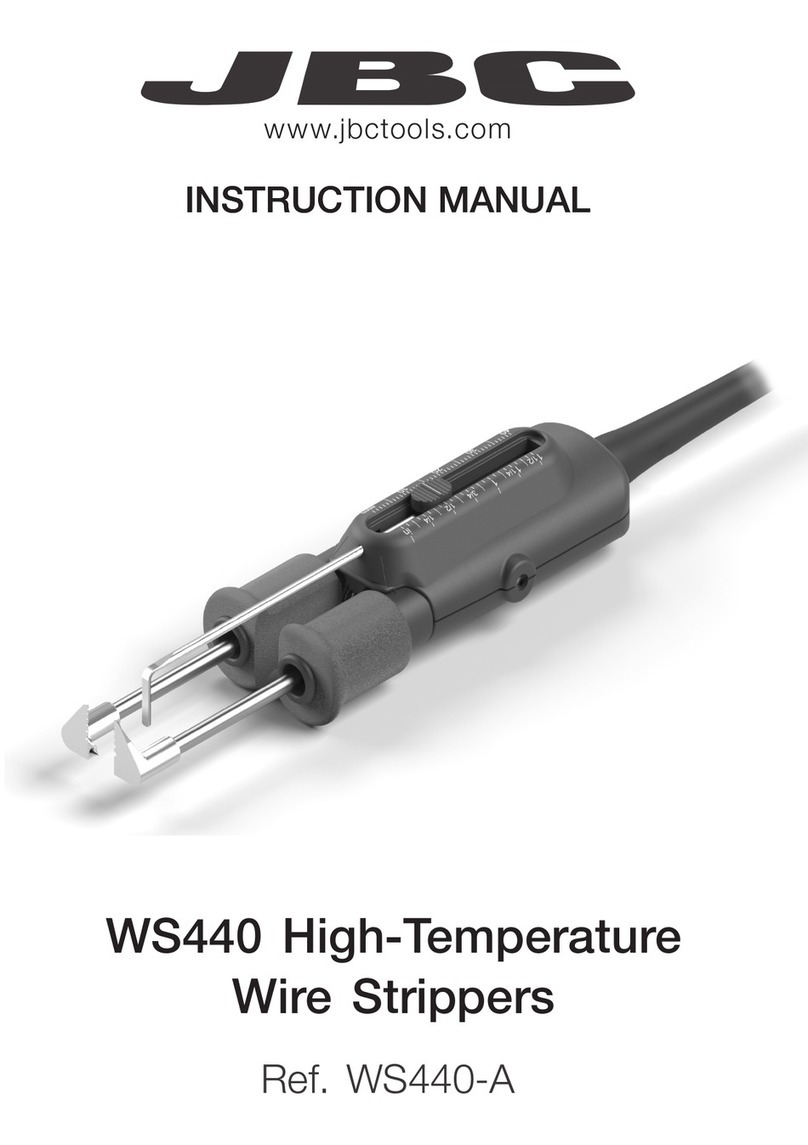 jbc WS440 User manual