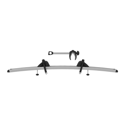 Thule Elite G2 3rd Rail Kit instructions