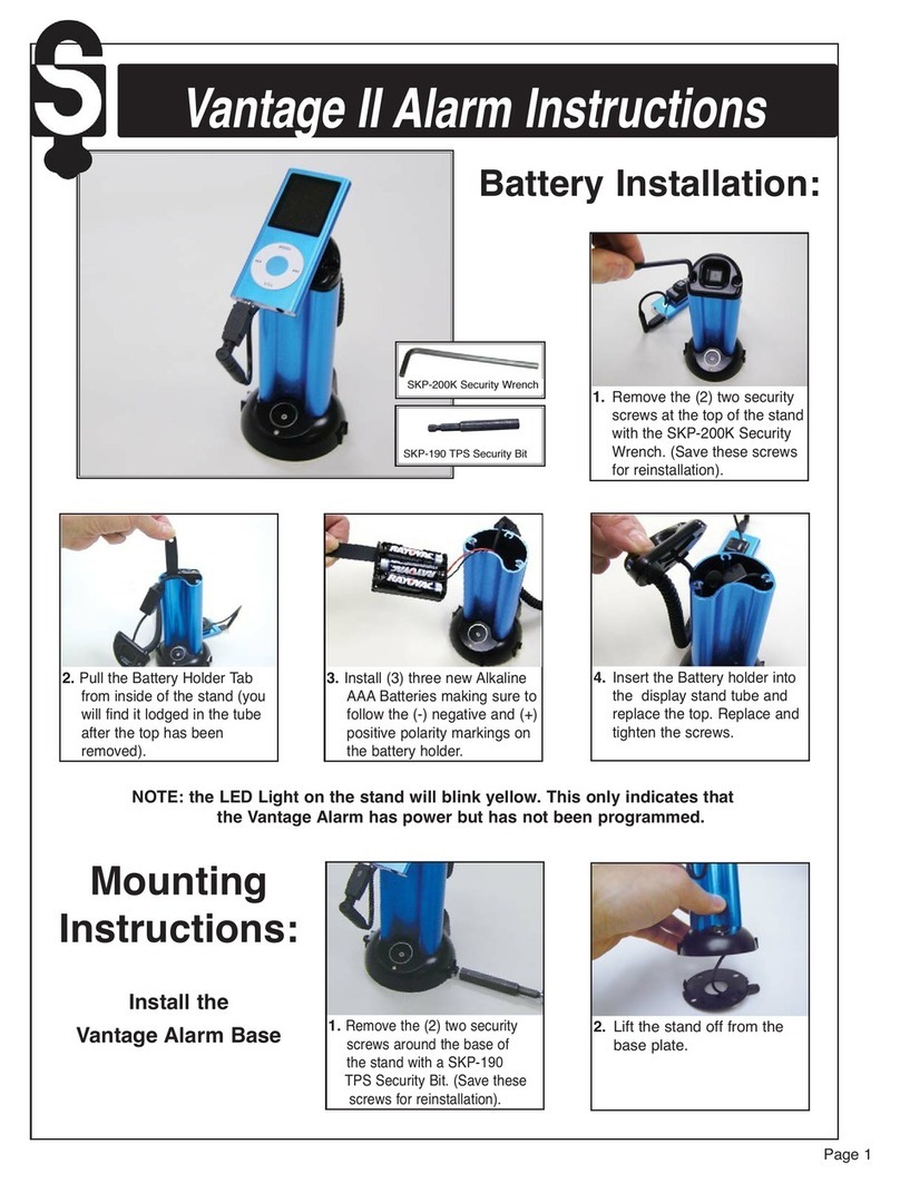 Se-Kure Controls Vantage II instructions