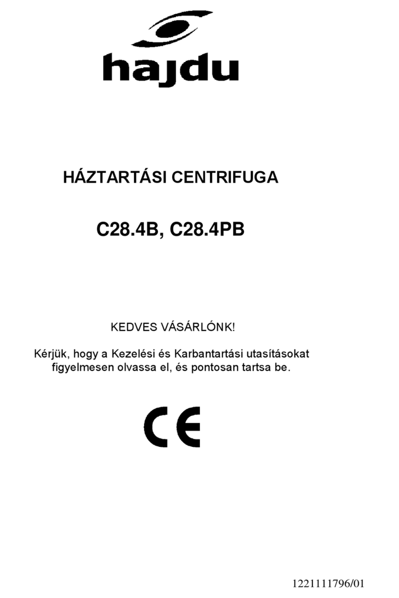 hajdu C28.4B instructions
