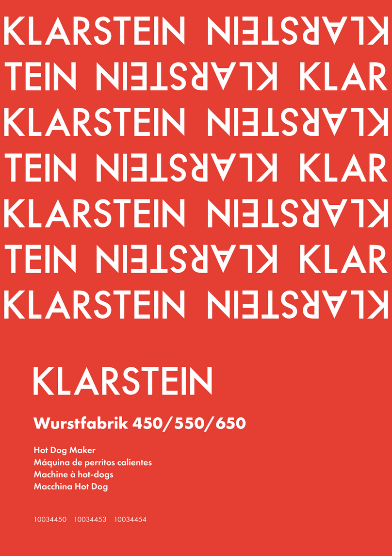 Klarstein Wurstfabrik 450 User manual