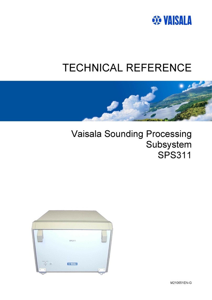 Vaisala SPS311 Technical reference