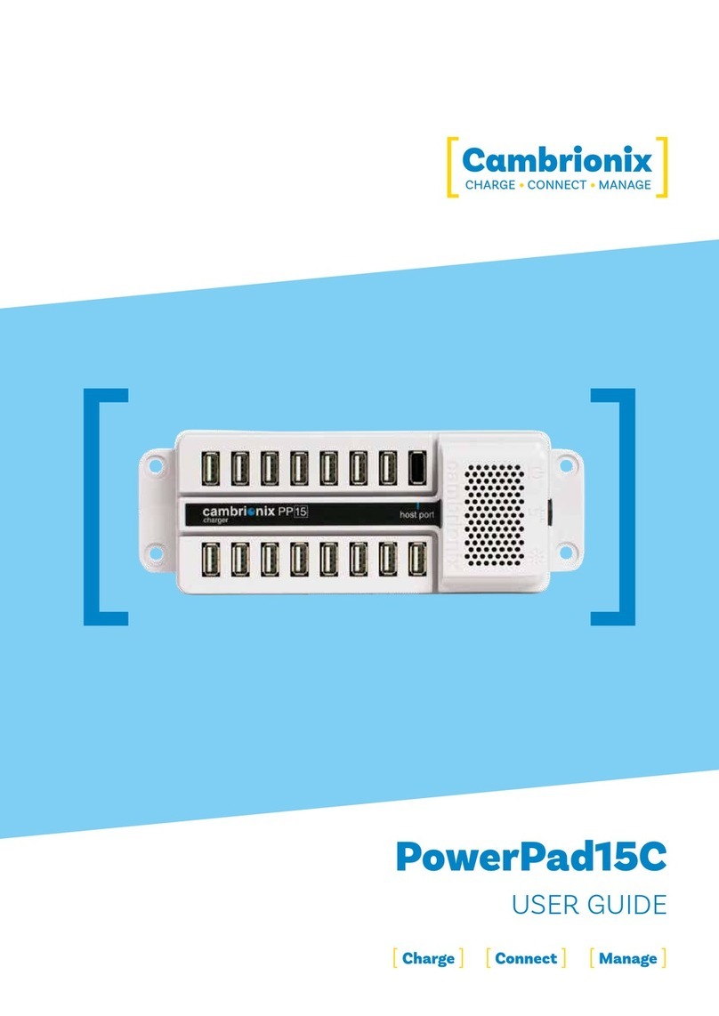 CAMBRIONIX PowerPad15C User manual