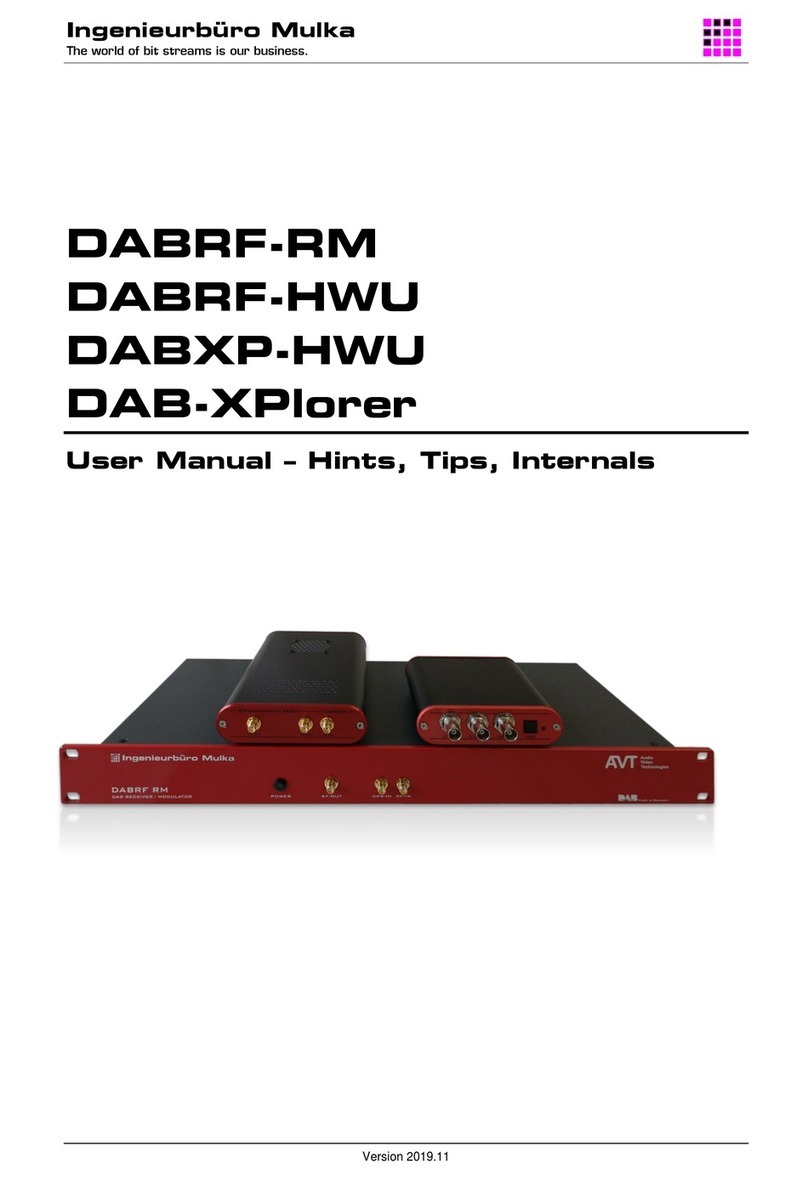Ingenieurbüro Mulka DABRF-RM user manual