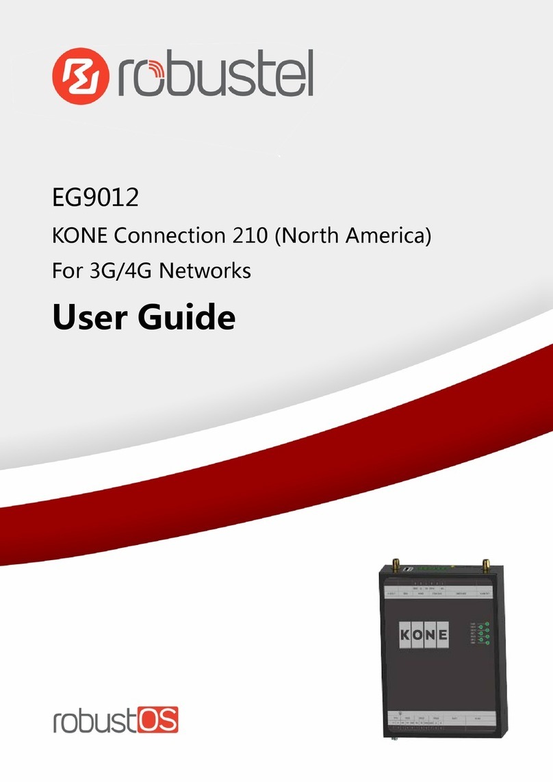 Robustel EG9012 User manual