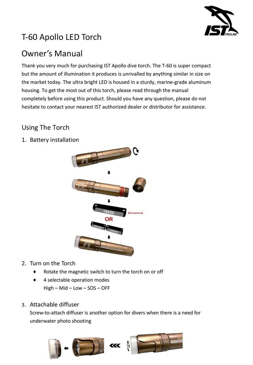 IST T-60 Apollo User manual