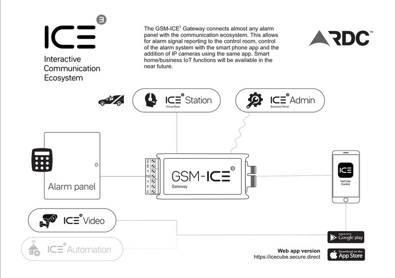RDC GSM-ICE3 installation instructions