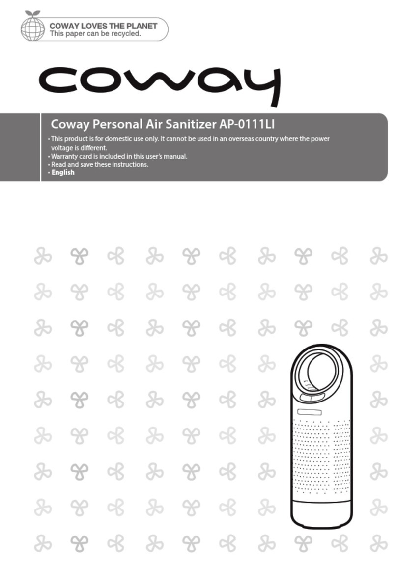 Coway AP-0111LI user manual