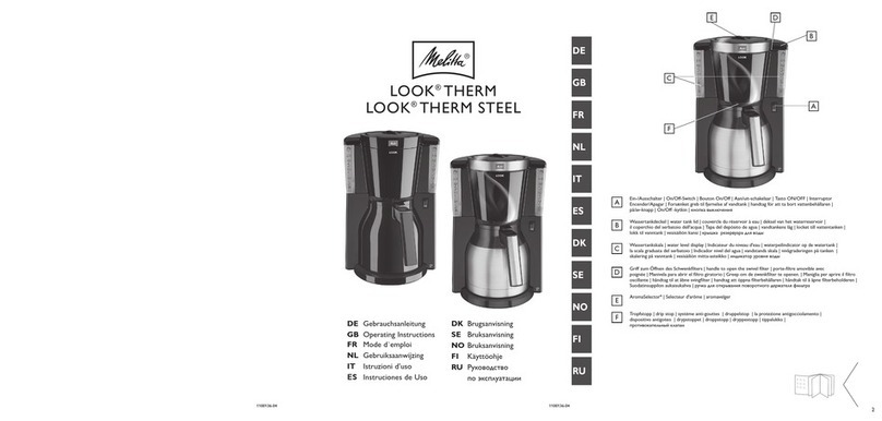 Melitta LOOK THERM User manual