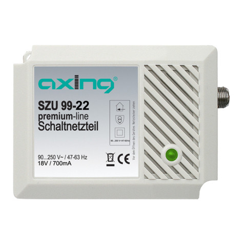 axing Premium-line SZU 99-22 User manual