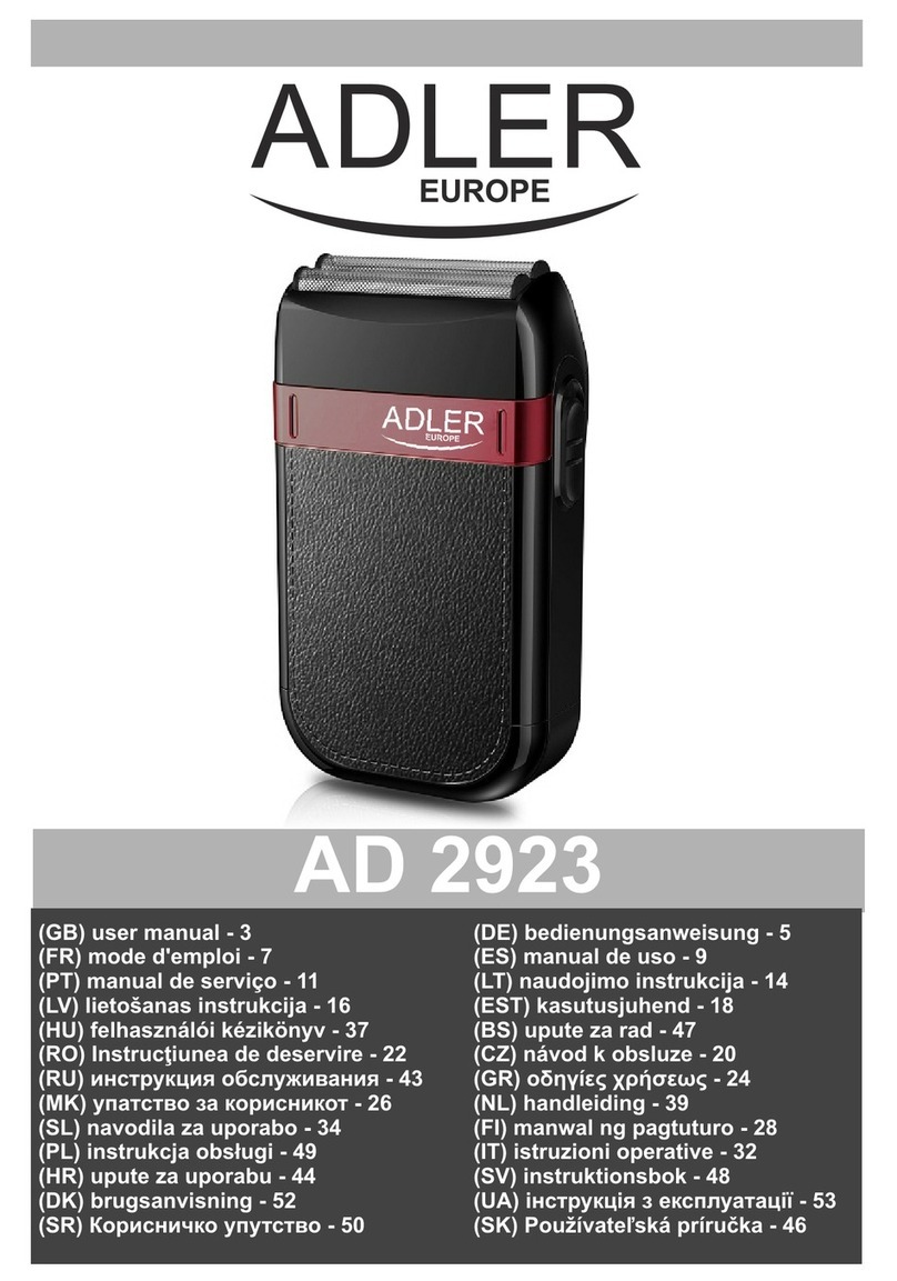 Adler AD 2923 User manual