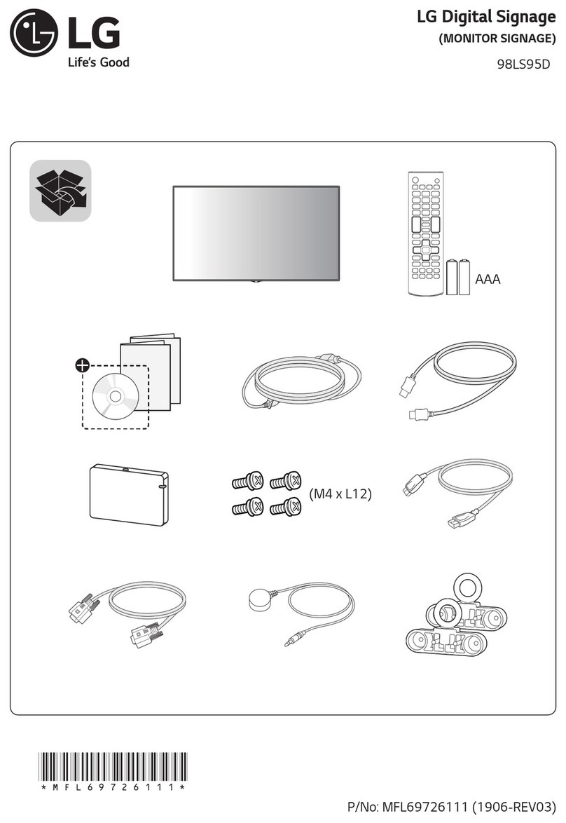 LG 98LS95D User manual
