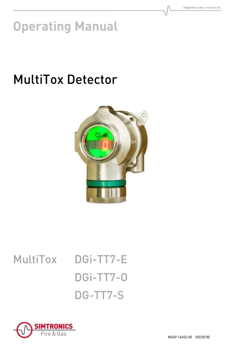 Simtronics MultiTox DGi-TT7-E operating manual Simtronics MultiTox DGi-TT7-E operating manual