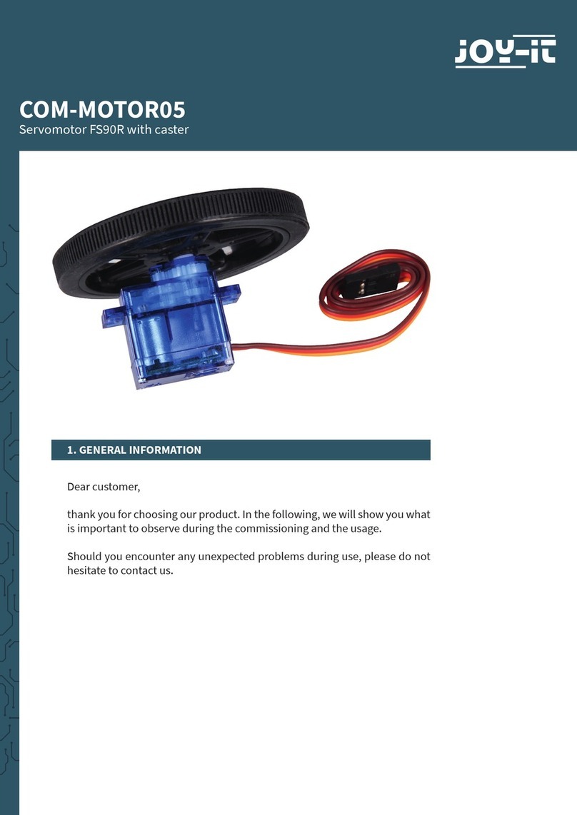 Joy-it COM-MOTOR05 manual