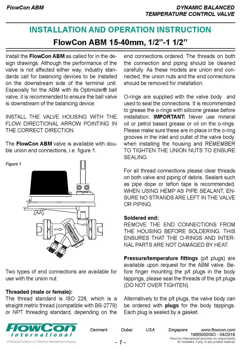 FlowCon ABM Owner's manual