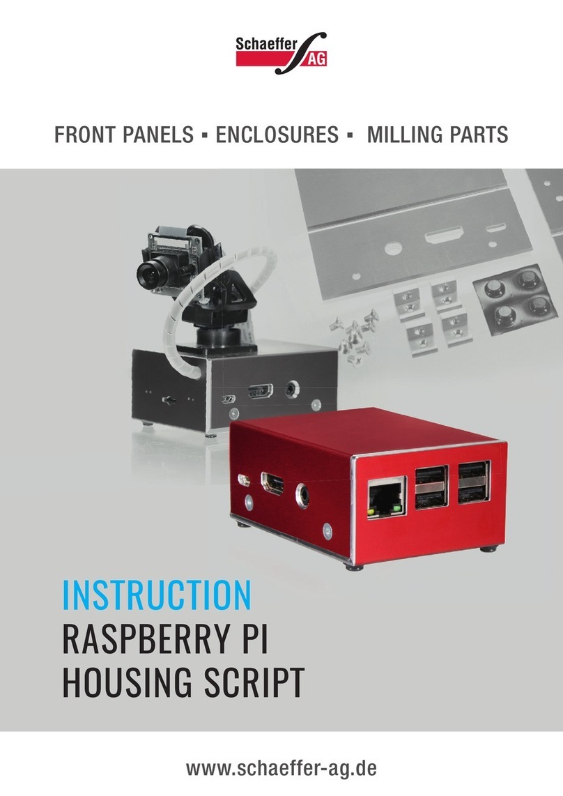 Schaeffer AG RASPBERRY PI HOUSING User manual