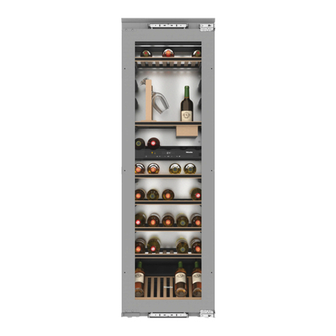 Miele KWT 6722 iS Operating and installation instructions