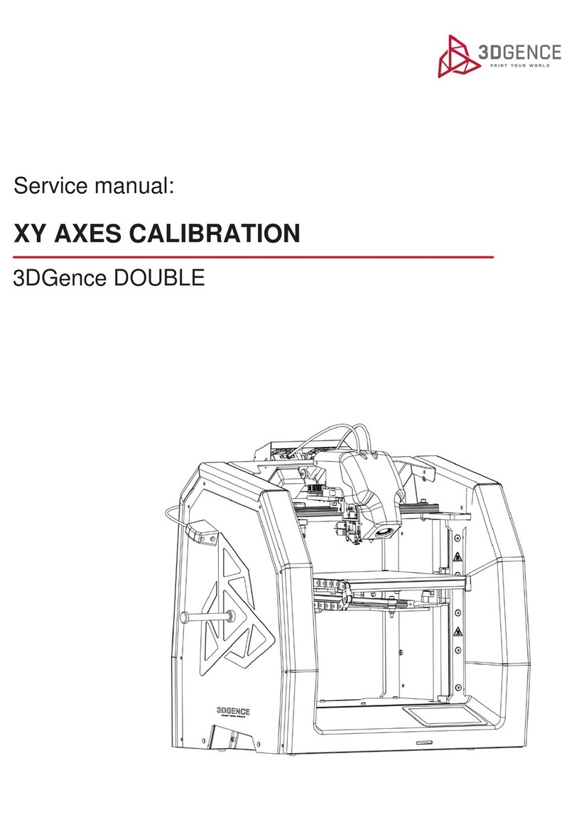 3DGence DOUBLE User manual