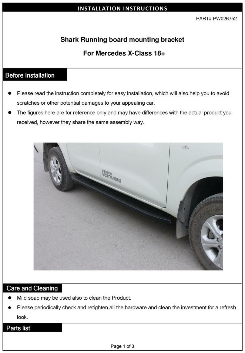 Shark PW026752 installation instructions