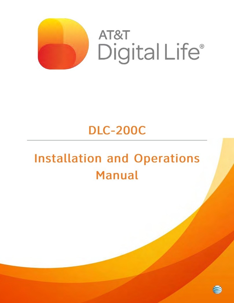 AT&T Digital Life DLC-200C User manual