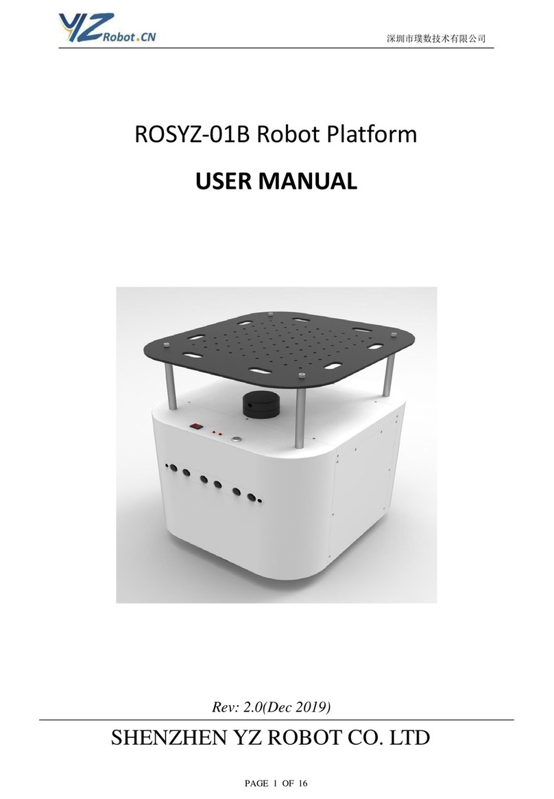 YZ Robot ROSYZ-01B user manual