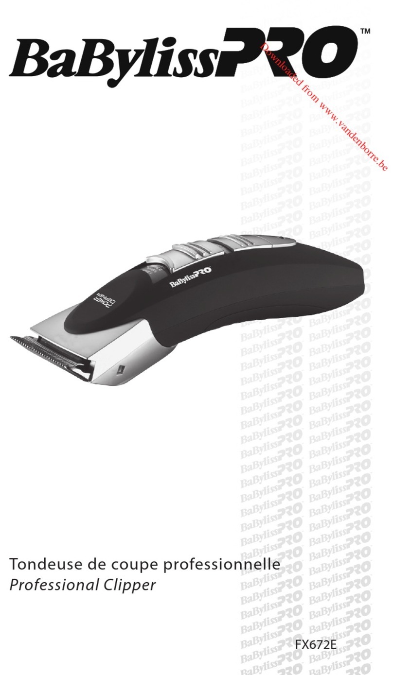 BaByliss PRO Forfex Power Definer 2 manual