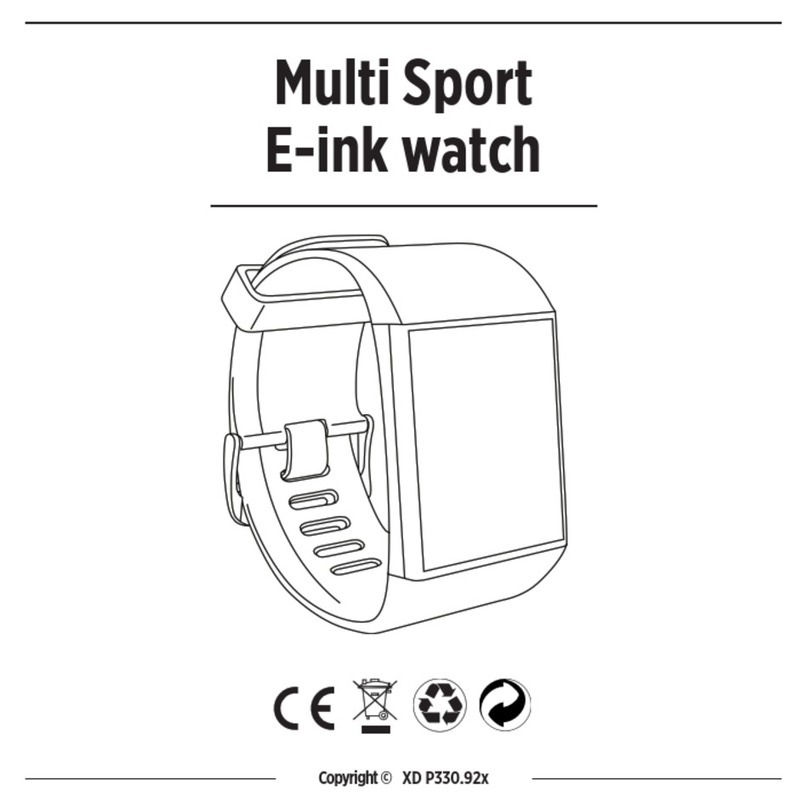 XINDAO Multi sport E-ink manual