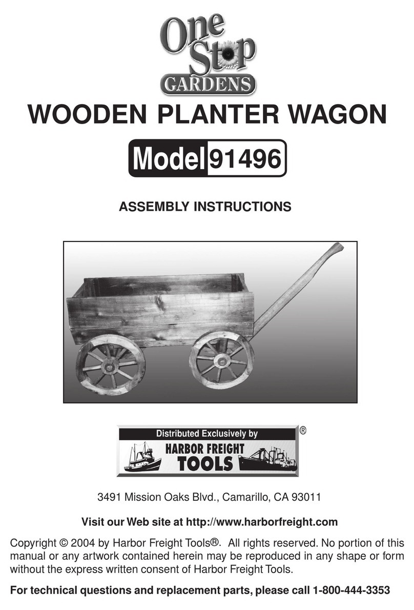 One Stop Gardens 91496 Assembly instructions