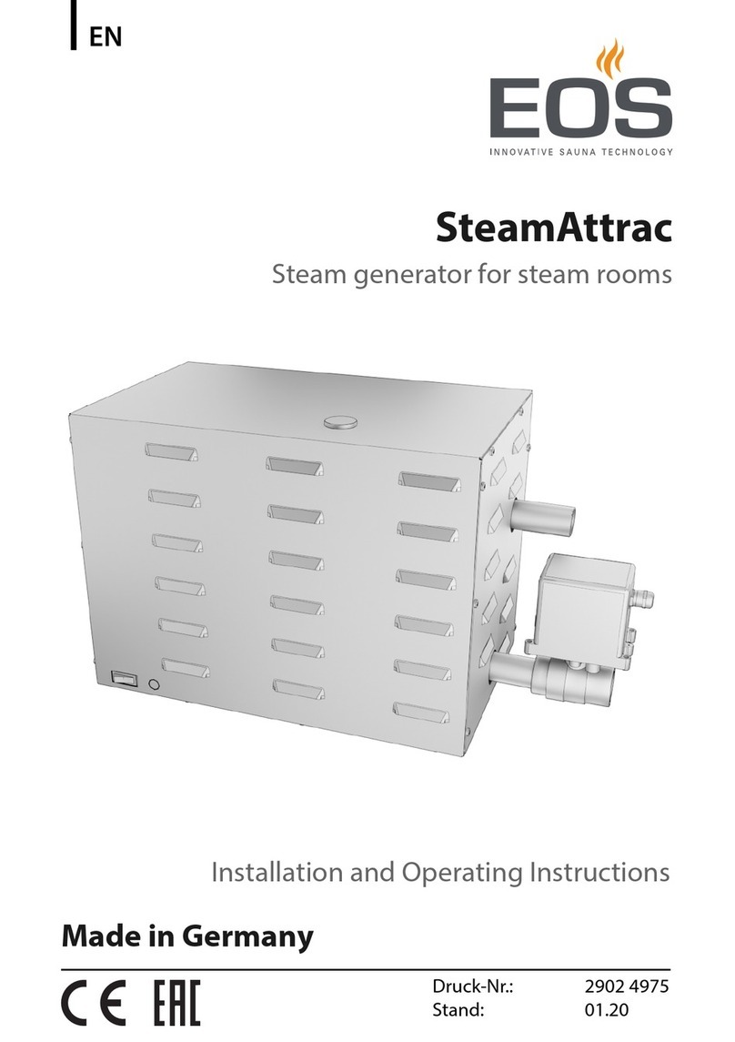 EOS SteamAttrac User manual