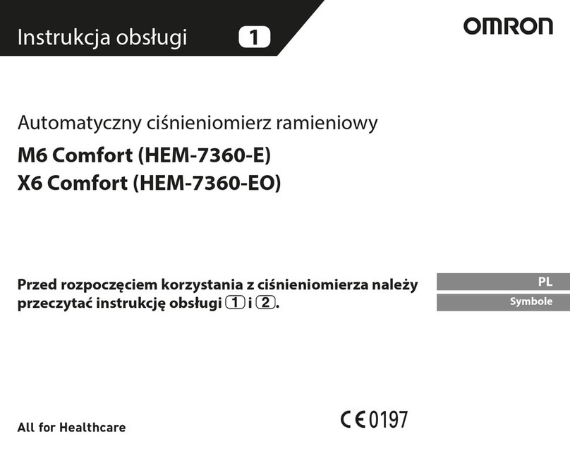 Omron M6 Comfort User manual