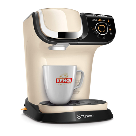 Bosch TASSIMO my way 2 TAS65 Series instruction manual